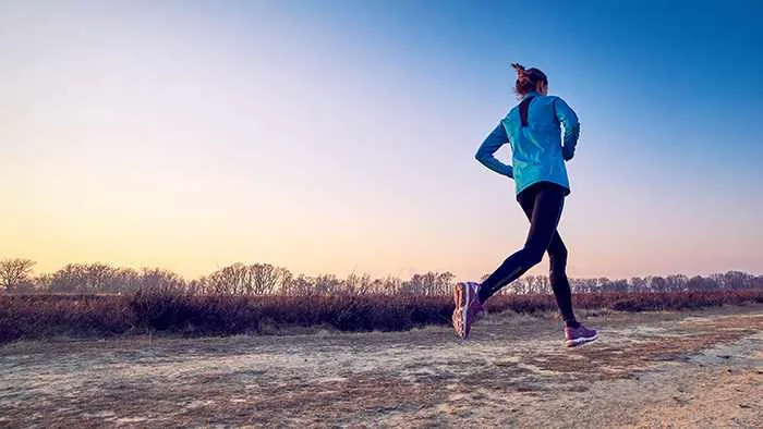 running after injury
