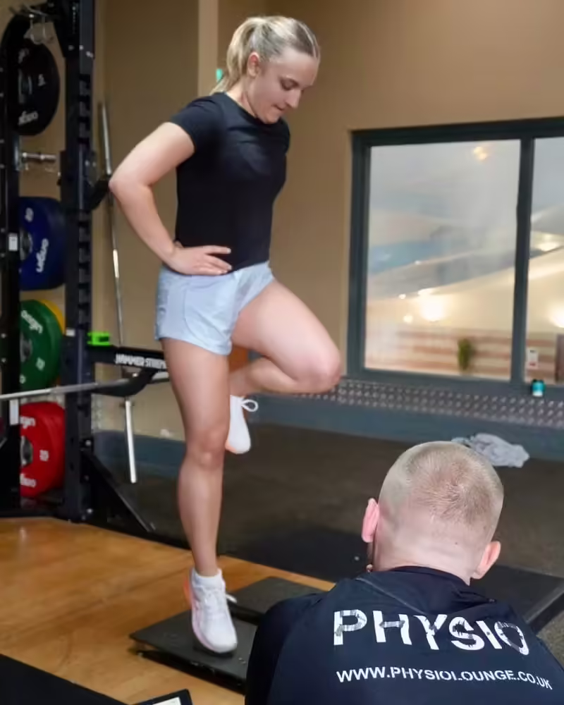 The Physio Lounge Manchester — clinic reception