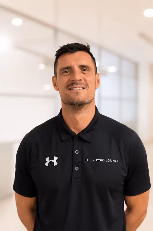 Portrait of Stephen Jordan, Senior Clinical Lead Physiotherapist at The Physio Lounge