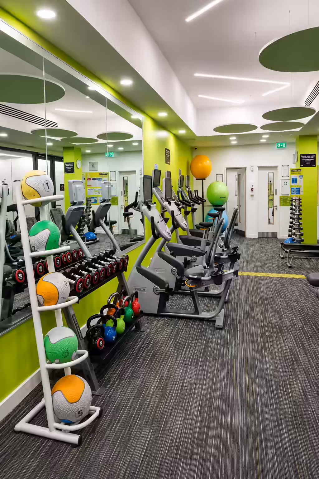 The Physio Lounge on-site treatment room at the United Utilities Lingley Mere campus