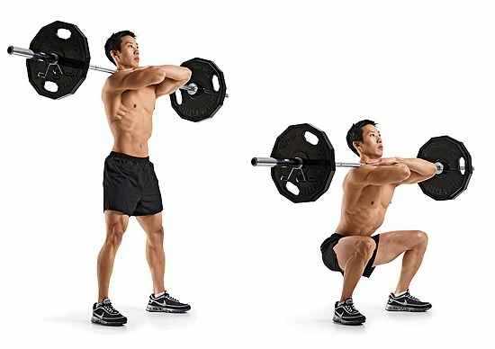 front squat