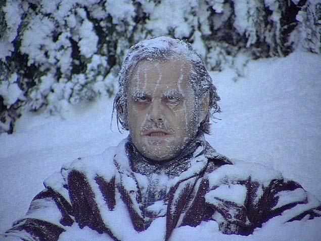 Frozen face - Jack Nicholson