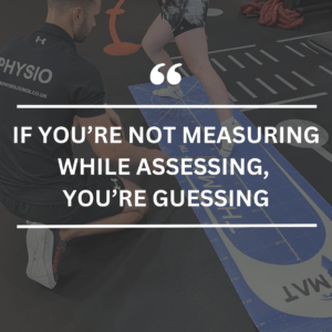 If youre not measuring while your assessing your guessing 2